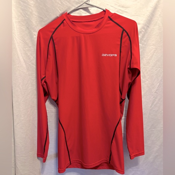 Devops Thermal Long Sleeve Compression Shirts 2 for $10 - Picture 5 of 11